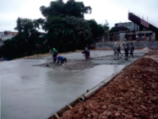 Fachada de construção modular empresarial