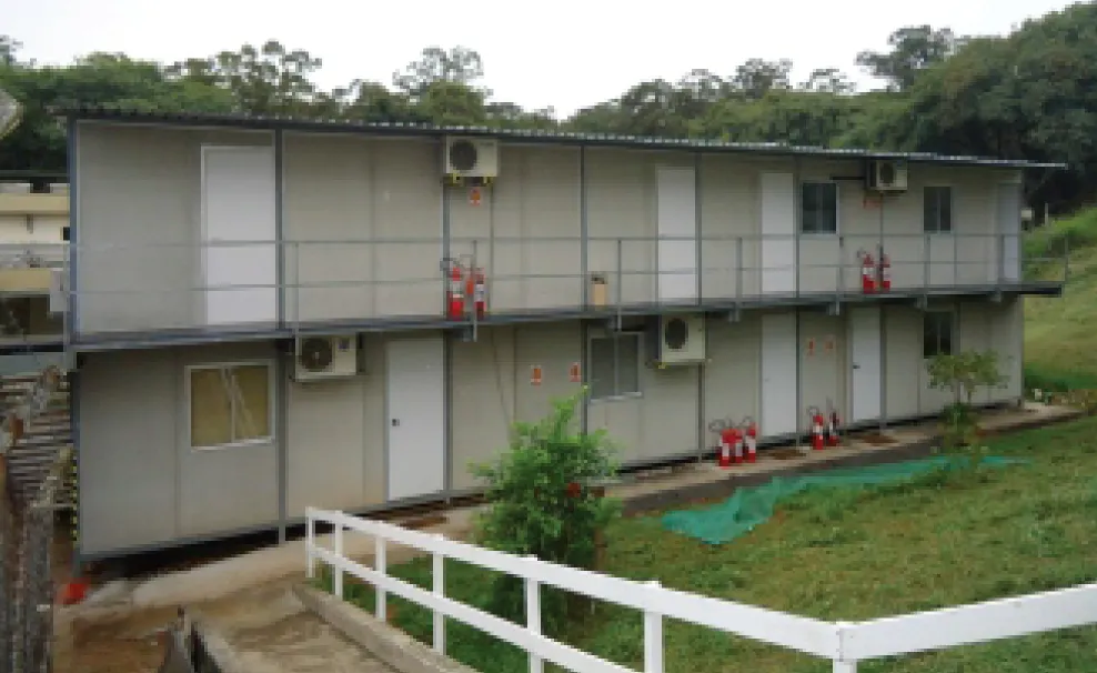 Escritório em construção modular