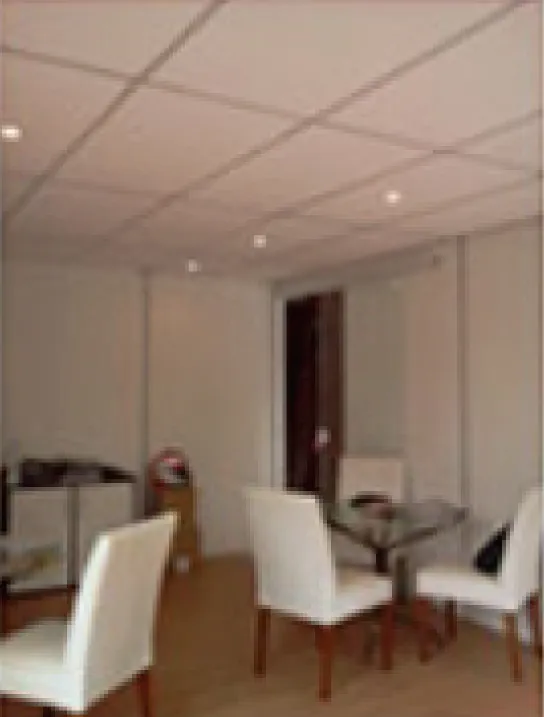 Ambiente empresarial modular finalizado