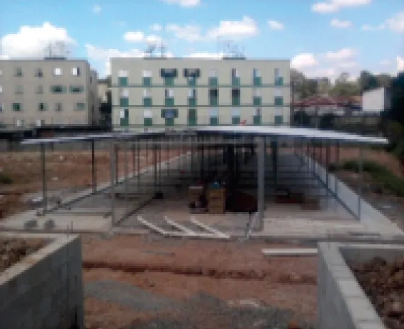 Edificação modular pré-fabricada