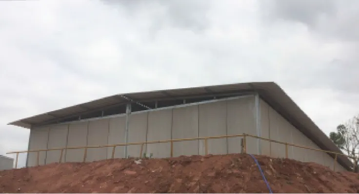Estrutura modular para canteiro de obras - projeto 2