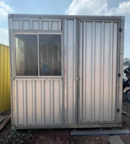 Container habitável para locação e venda - projeto 1