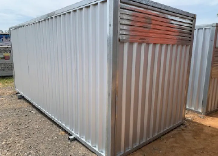 Container habitável para locação e venda - projeto 4