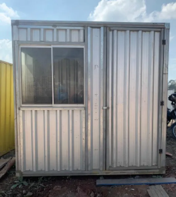 Vista externa de módulo habitável na versão básica