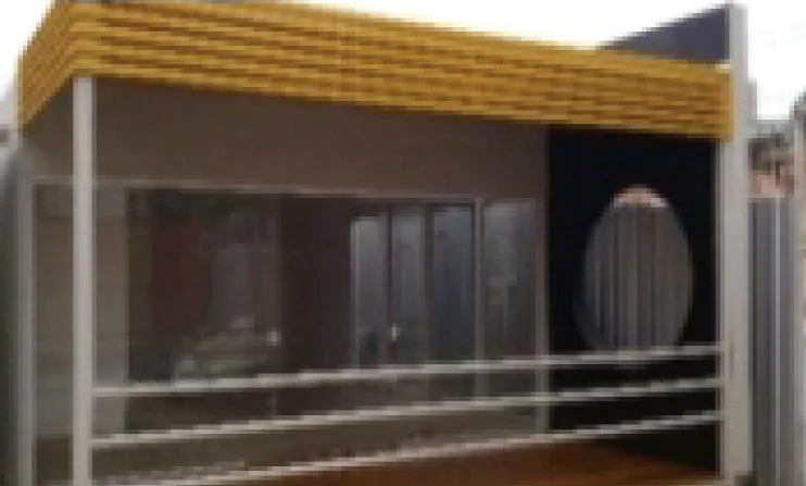 Stand modular para exposição