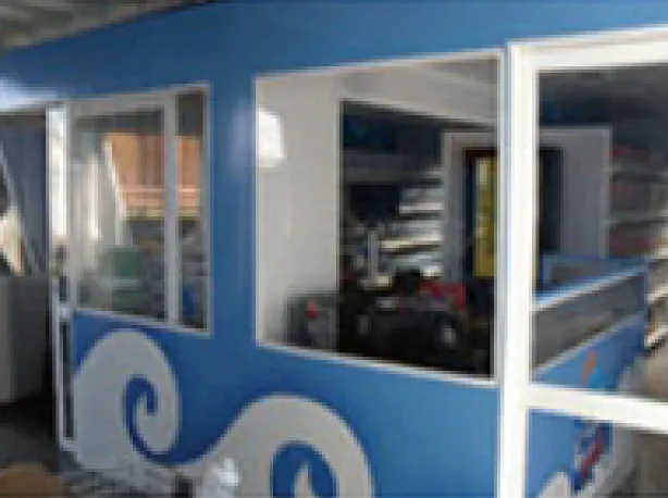 Módulo personalizado azul