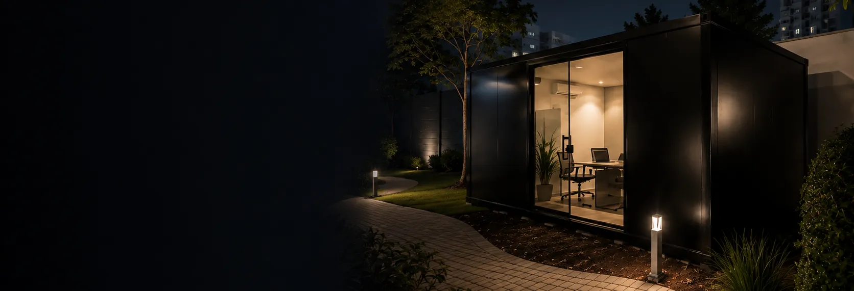 Estrutura modular desenvolvida pela Habitakits